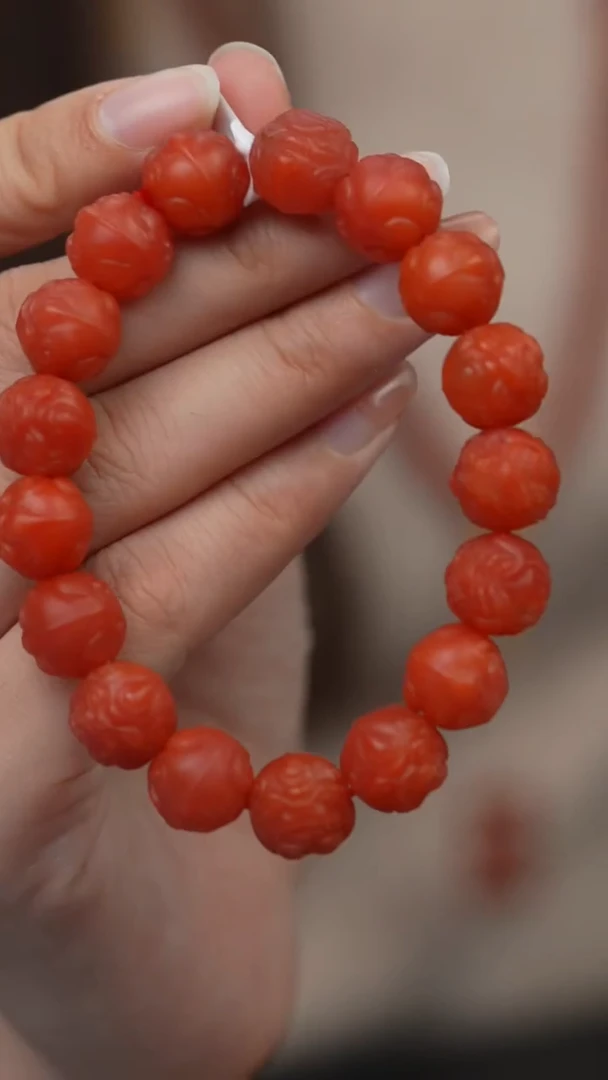 未镶嵌D22（多样性发一件）南红玛瑙单圈