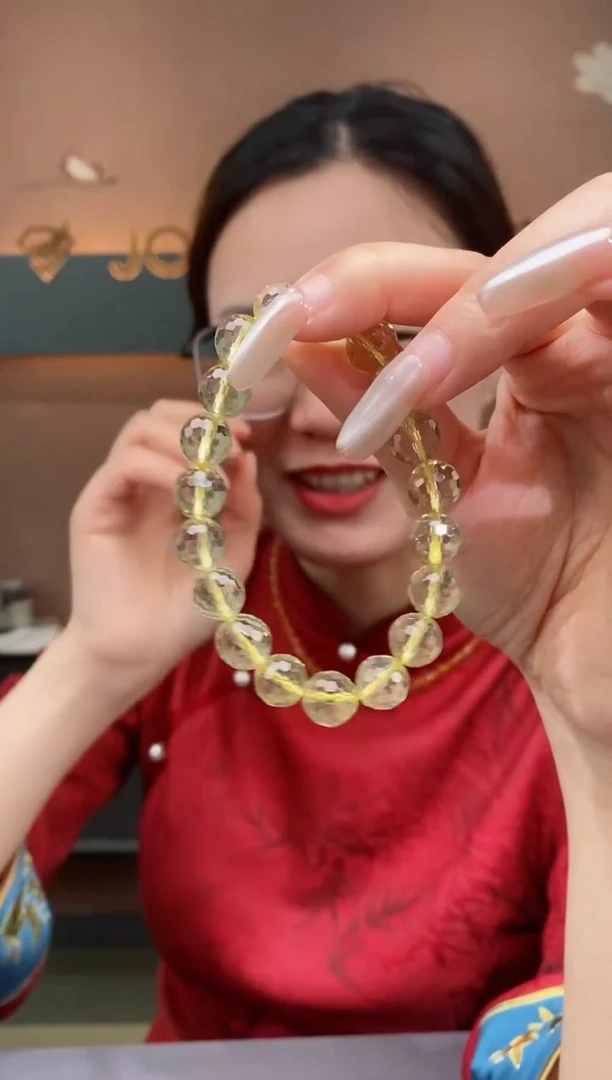 【闪购商品】黄晶手串未镶嵌黄晶手串