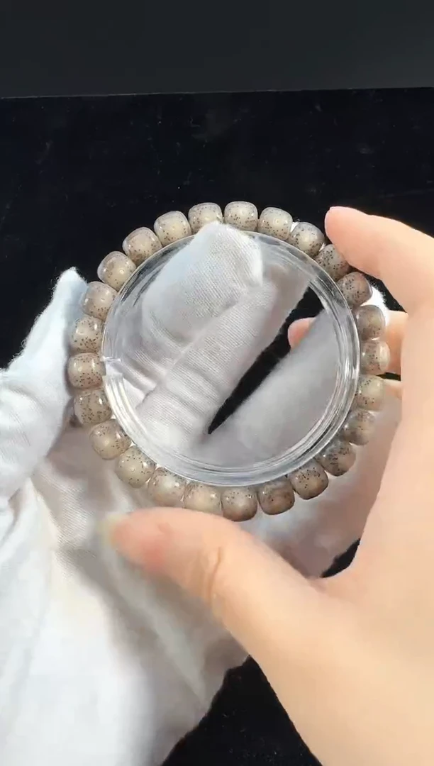 手串星月菩提黑冰2094