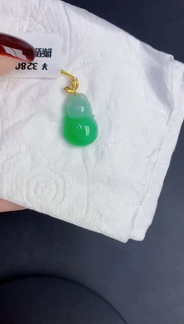 颈饰未镶嵌翡翠缅甸天然翡翠a货