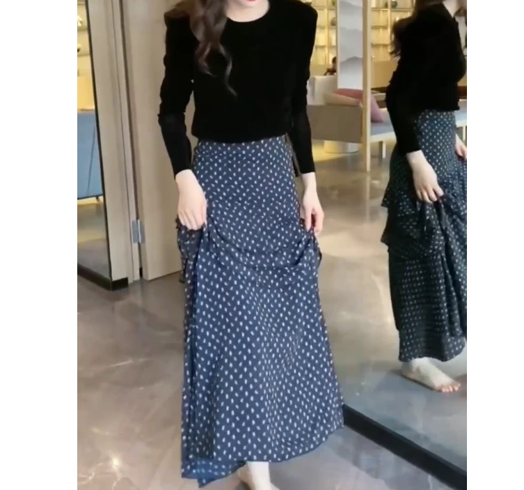 2025春季新款网红同款洋气减龄气质休闲修身上衣裙子女生12