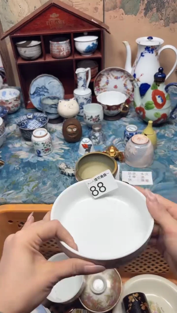 手工艺品钧瓷肥**呀88
