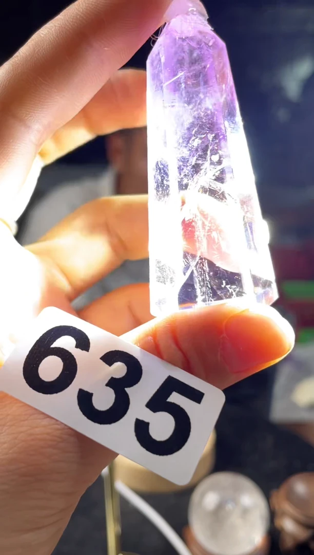 未镶嵌水晶大型摆件（非配饰）紫水晶柱子635