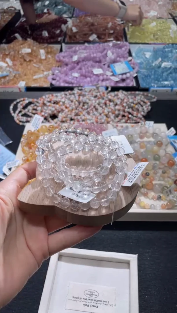 水晶手链未镶嵌102号 4条多样性发一7+