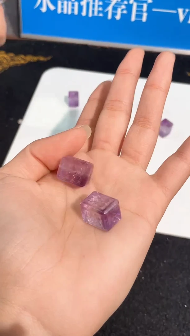 【闪购商品】水晶手链未镶嵌26号紫方渐变配件