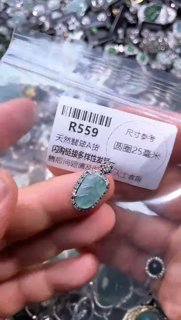 【闪购商品】翡翠颈饰未镶嵌R559吊坠