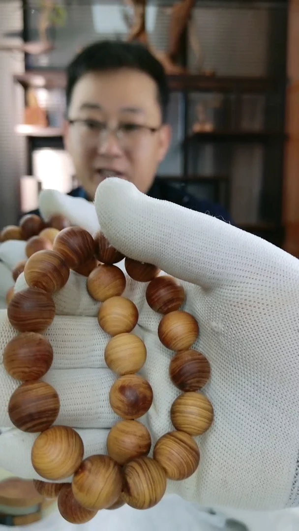 柏木（崖柏）手串/手链太行陈化崖柏1.5素珠崖柏手串