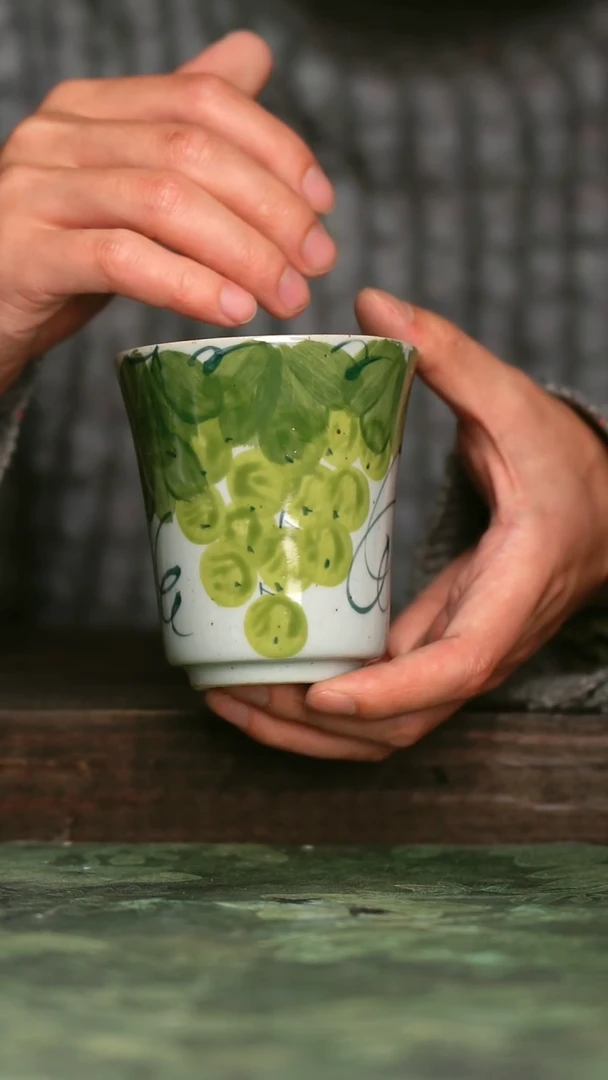 【闪购商品】青诗集手工手绘瓷器