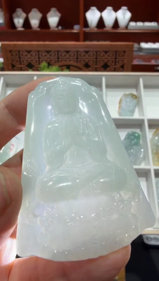 未镶嵌挂件翡翠A货翡翠多样性孤品