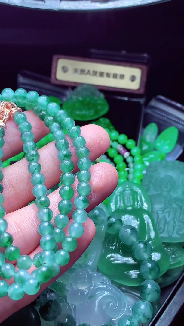 未镶嵌定制翡翠薛*#翡翠毛货定制