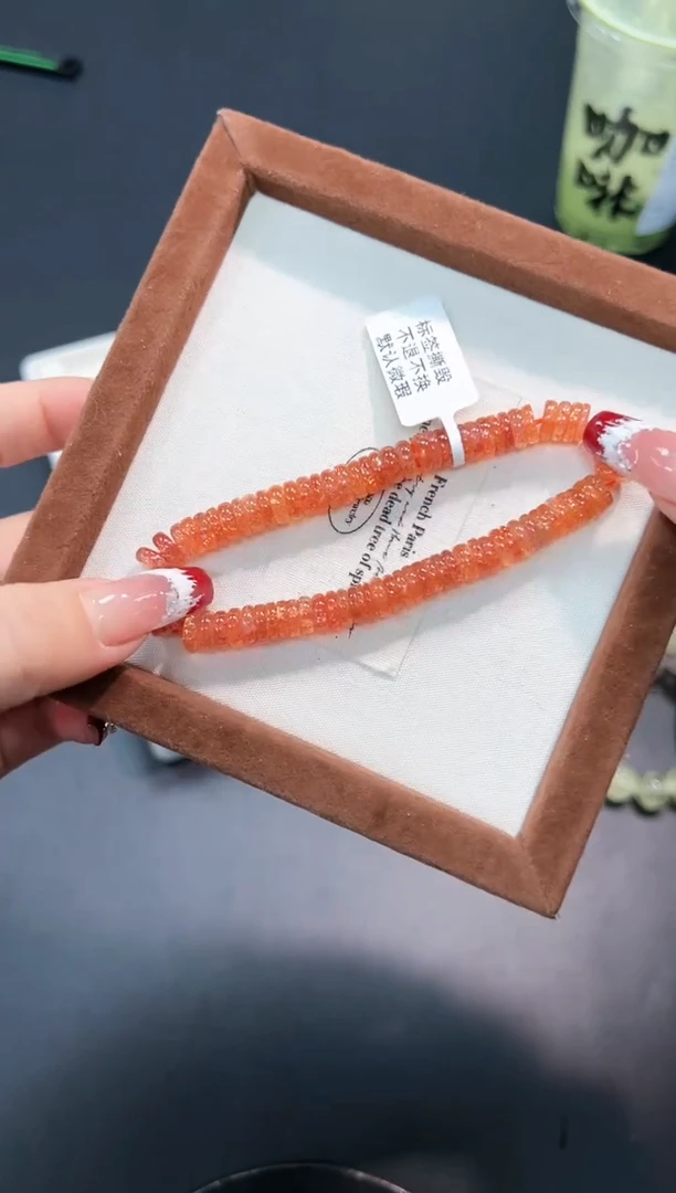 【闪购商品】长石手串未镶嵌71n多样性发其一/1条默认微瑕