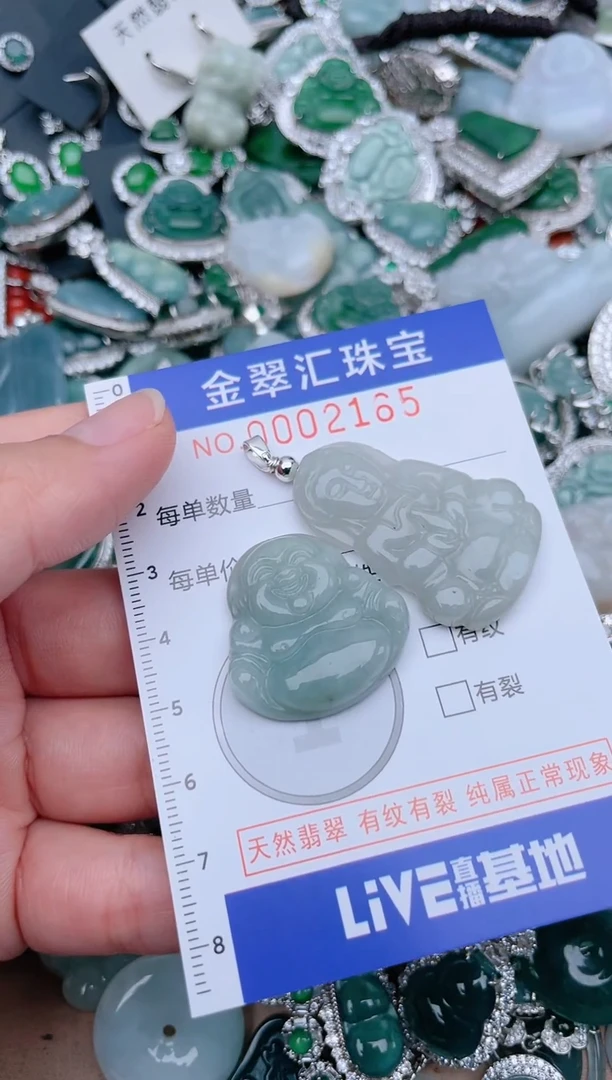 翡翠未镶嵌颈饰2165......1