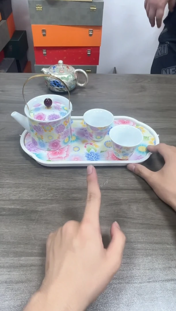 摆件青韵瓷华陶瓷7845