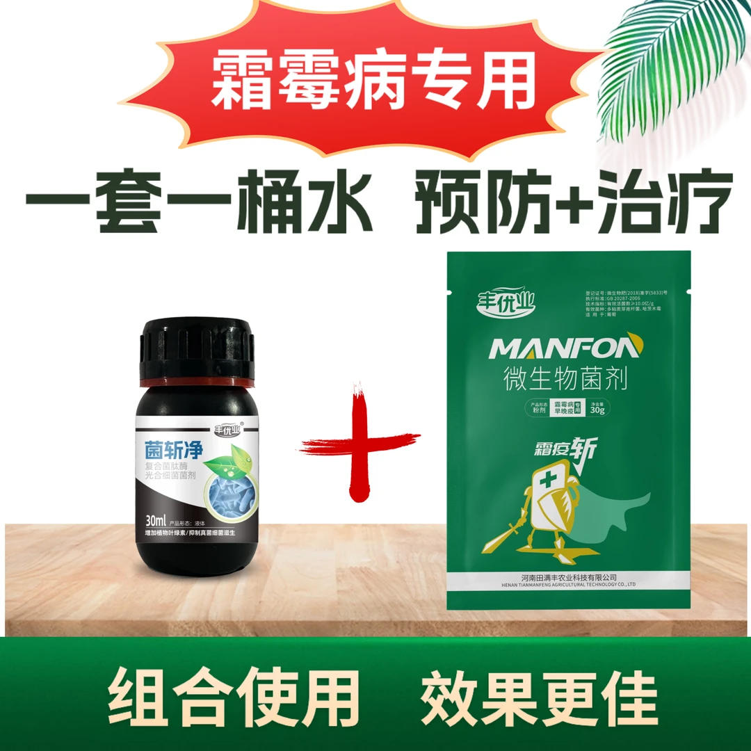 霜霉病早晚疫组合  预防加治疗一套一壶水