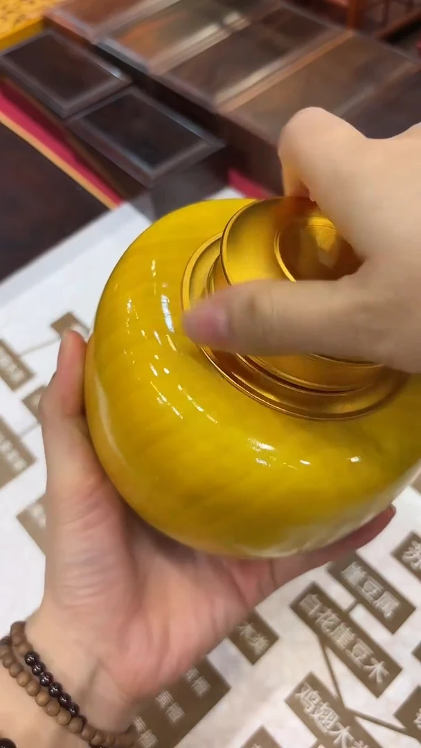 金丝楠金丝楠木---《茶叶罐》