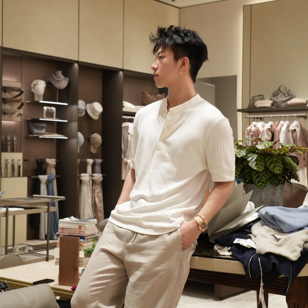 SEE ALSO『25年度重磅款！』亚麻棉16纱织精纺新贵老钱亨利领短袖