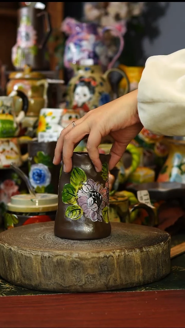 陶瓷151景德镇手工手绘釉下彩