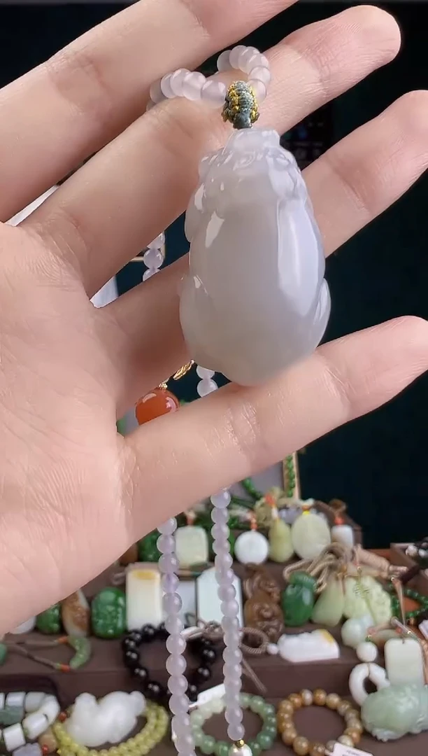 和田玉未镶嵌颈饰多样性发货 拍一单发一个