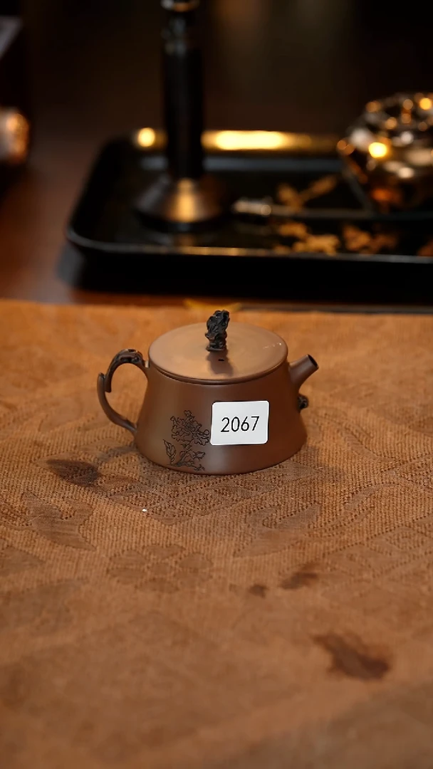 【闪购商品】雲梦茶器紫陶小壶2067