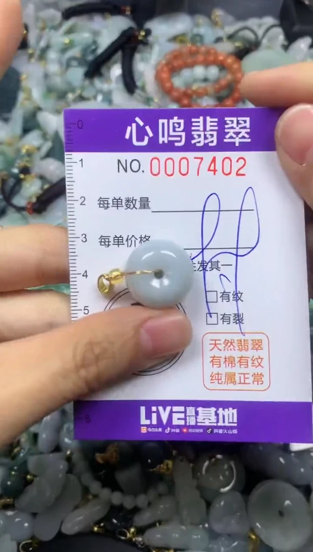 【闪购商品】翡翠颈饰未镶嵌闪购007402