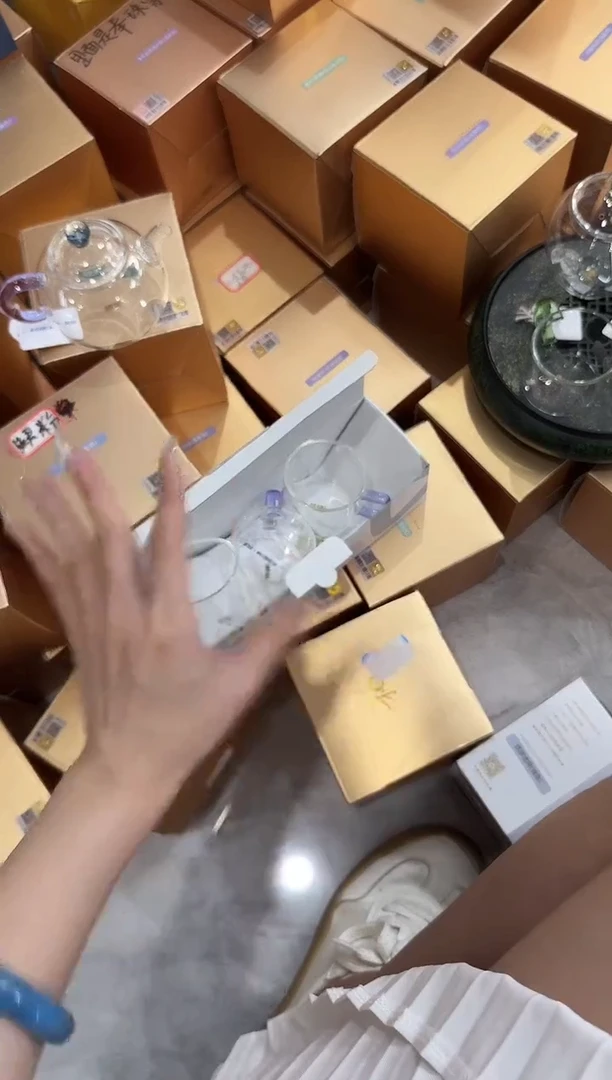 @@风谜樽悦壶浅紫色+臻悦杯紫色3只