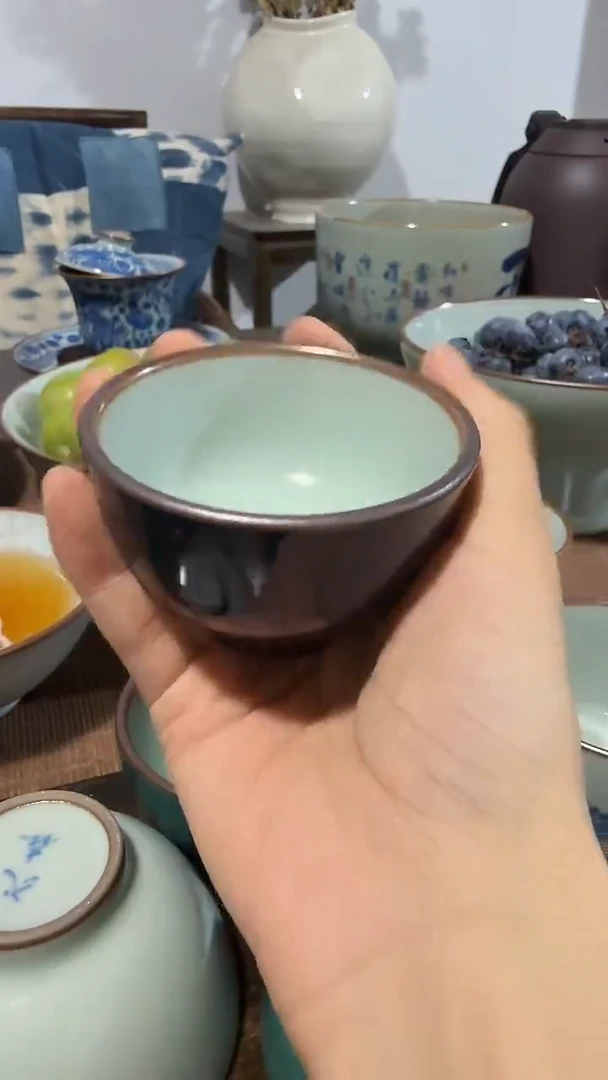 /600汝色釉杯-特
