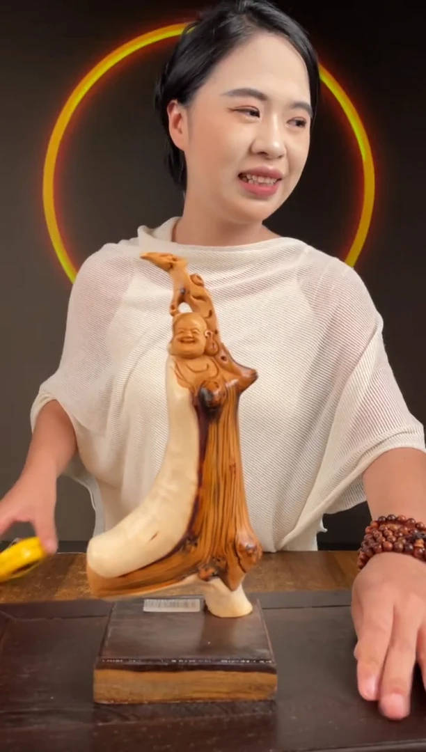 柏木（崖柏）手工摆件,先抢先得! 编号:37