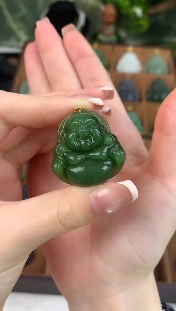 颈饰未镶嵌和田玉吊坠30mm