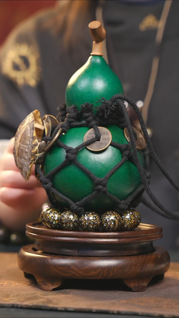 【闪购商品】YS210大漆酒葫芦不包手串及旋转底座