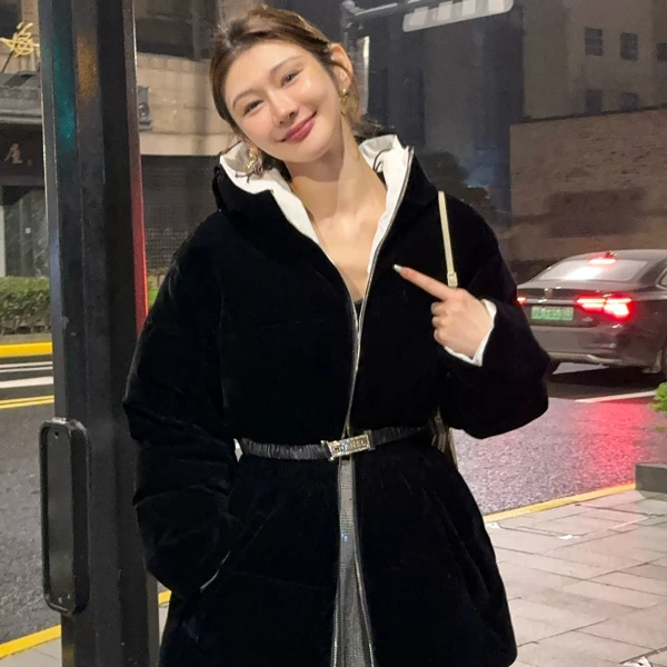 【10月期】你的呵呵丨丝绒羽绒服外套