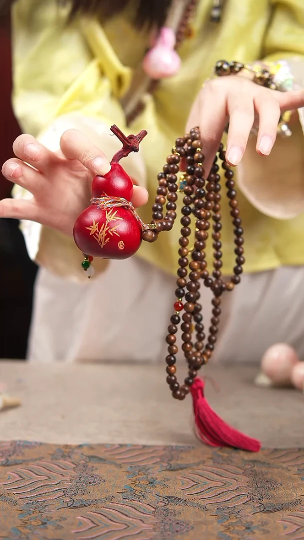 005玖澄文创漆艺葫芦国风配饰葫芦系列