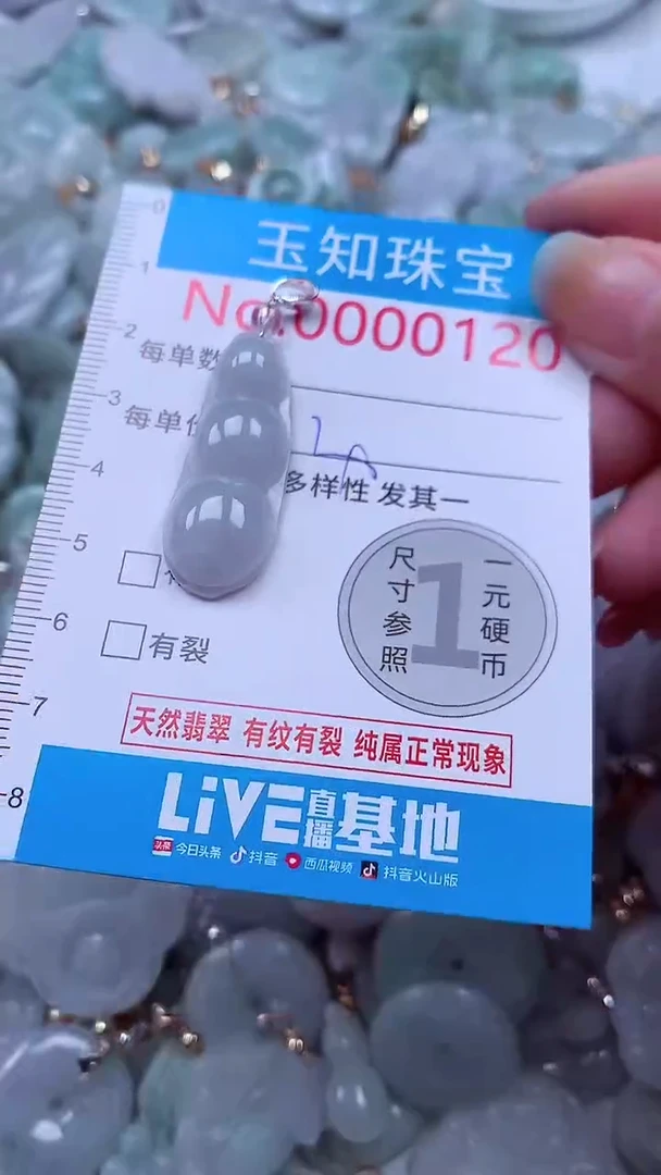 吊坠(不含链)未镶嵌翡翠120