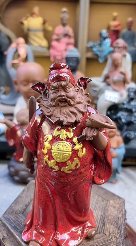 紫砂茶宠器闵茶宠摆件