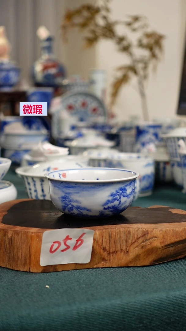 杯056全手工手绘茶器