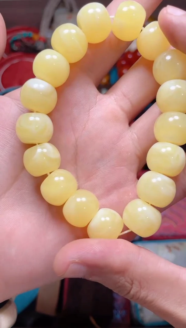 未镶嵌蜜蜡手链点击链接下单即可