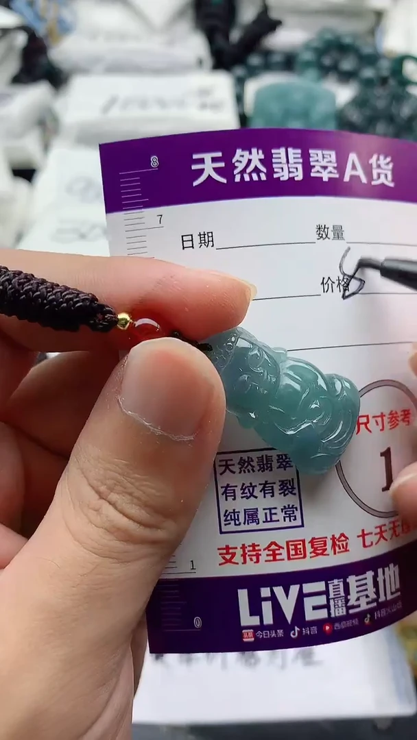 翡翠未镶嵌颈饰888