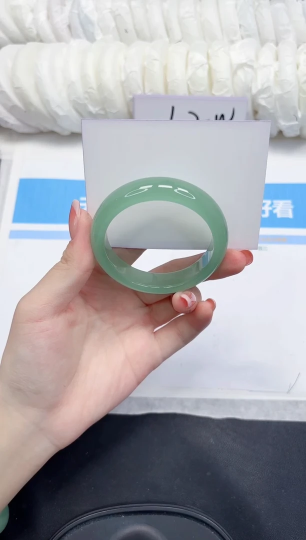 未镶嵌手镯石英质玉49-53-送女友