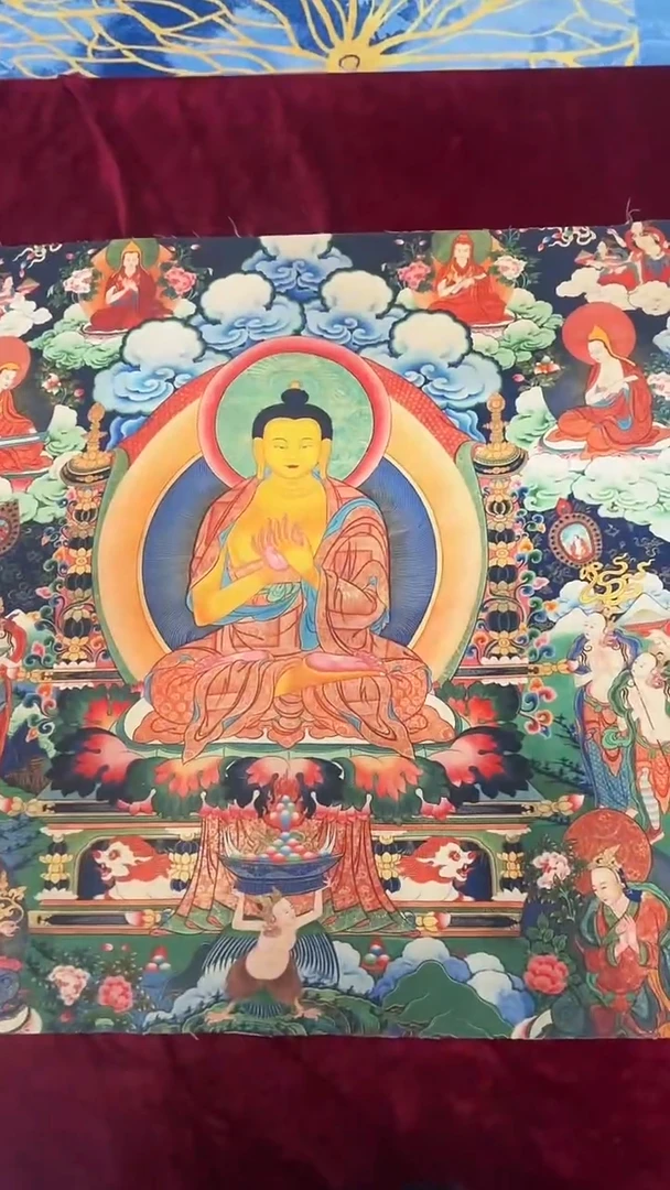 卷轴画唐卡16047