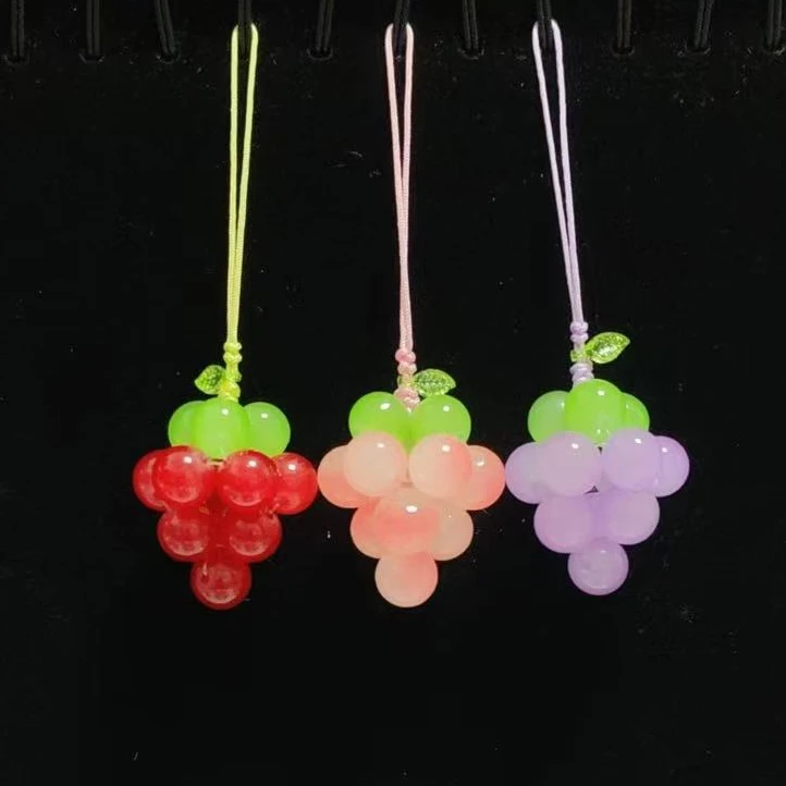 琉璃葡萄 挂件  DIY材料包