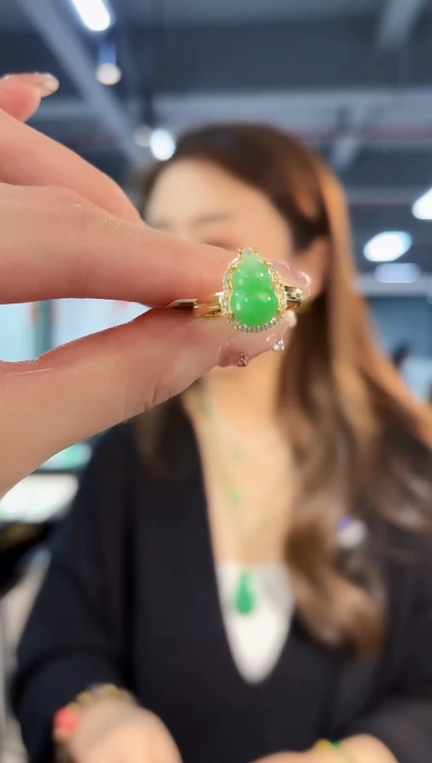 【闪购商品】翡翠戒指未镶嵌缅料A货/支持复检/一件