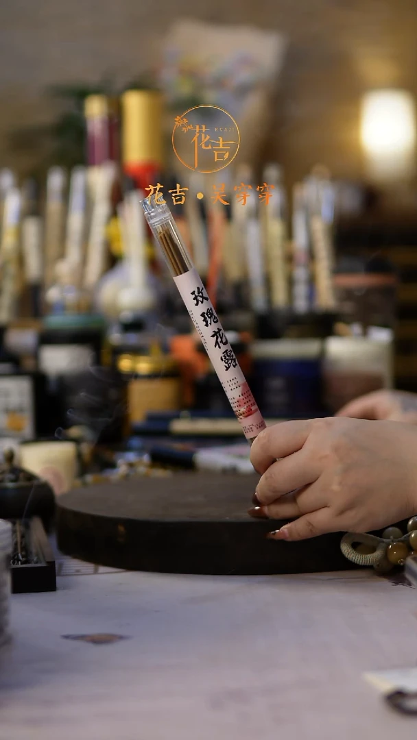 线香花吉手作香 玫瑰花露