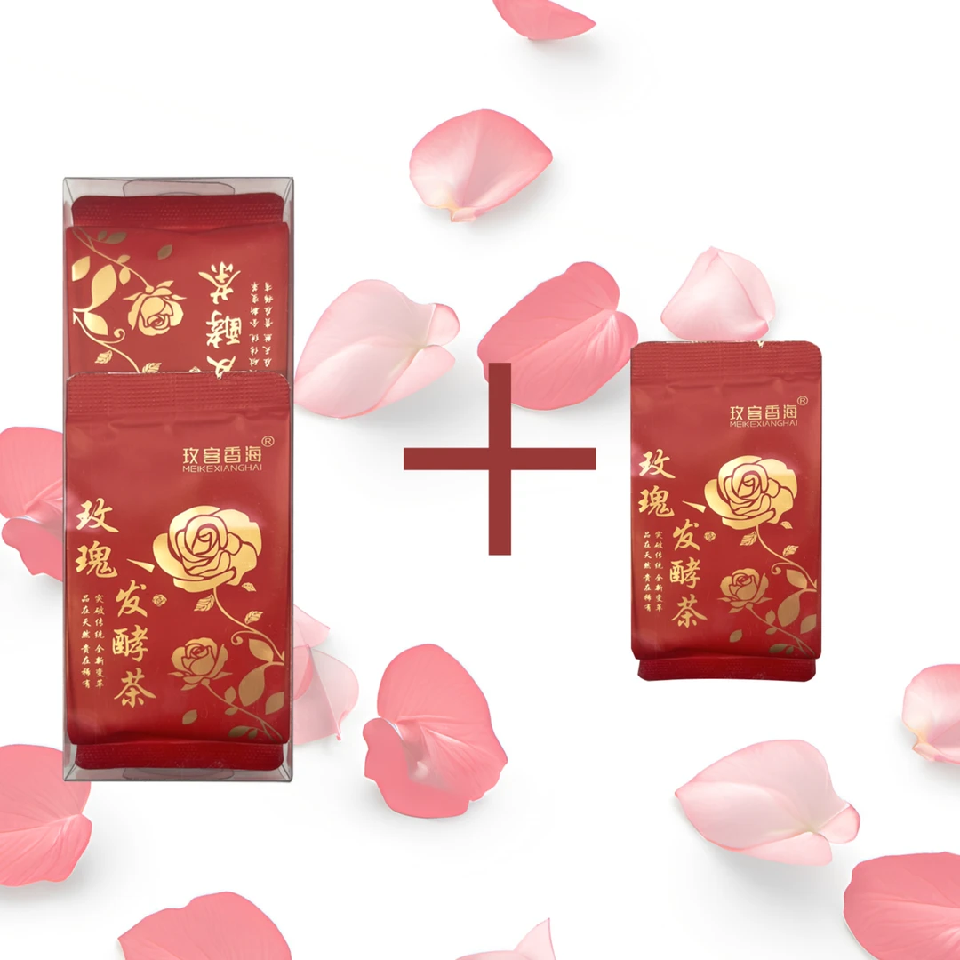 【宠粉福利】玫瑰花发酵茶花瓣茶浓郁香气代用茶冲泡花瓣制成