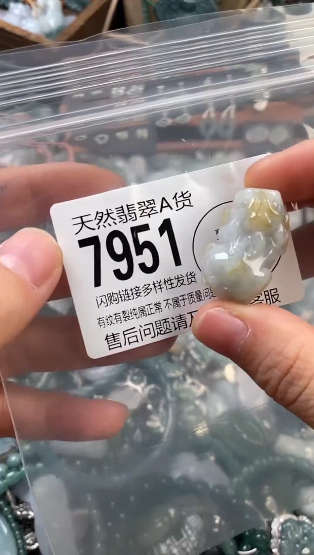 颈饰未镶嵌翡翠翡翠7951