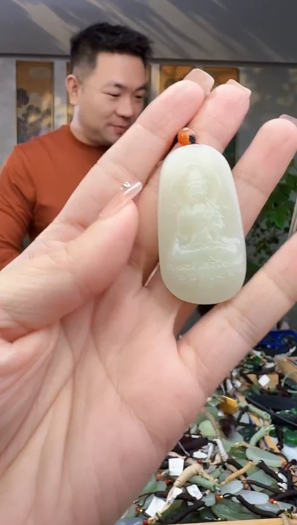 未镶嵌和田玉挂件拍一发一