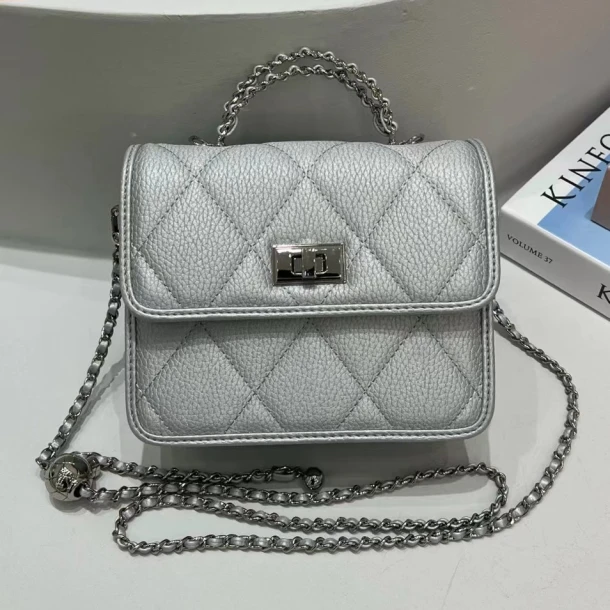 【Show Mi】ZT-D8613-银灰色-轻奢小众时尚百搭女士包包sm