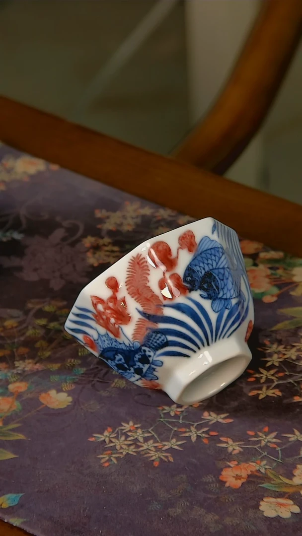 杯手工手绘杯杯很美丽