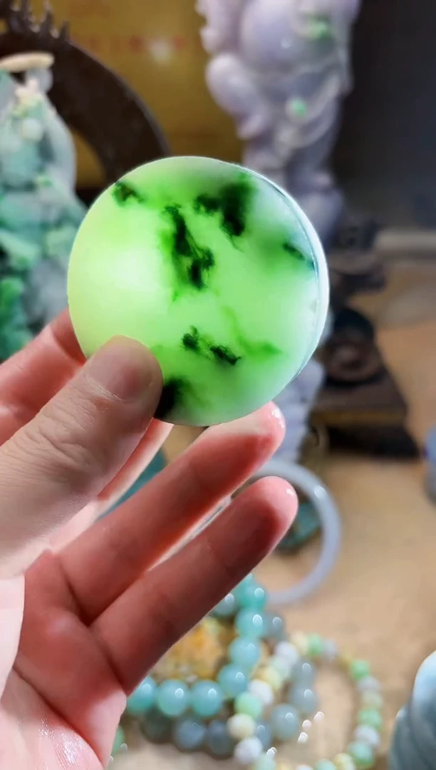 未镶嵌挂件翡翠A货张麦8757