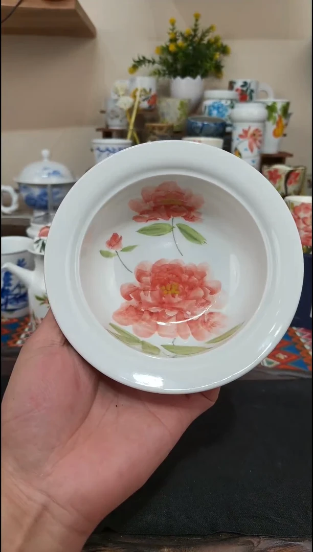 摆件景德镇手绘陶瓷