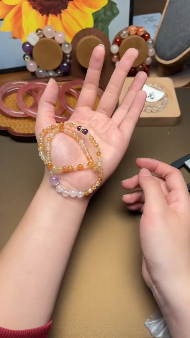 未镶嵌手串水晶1