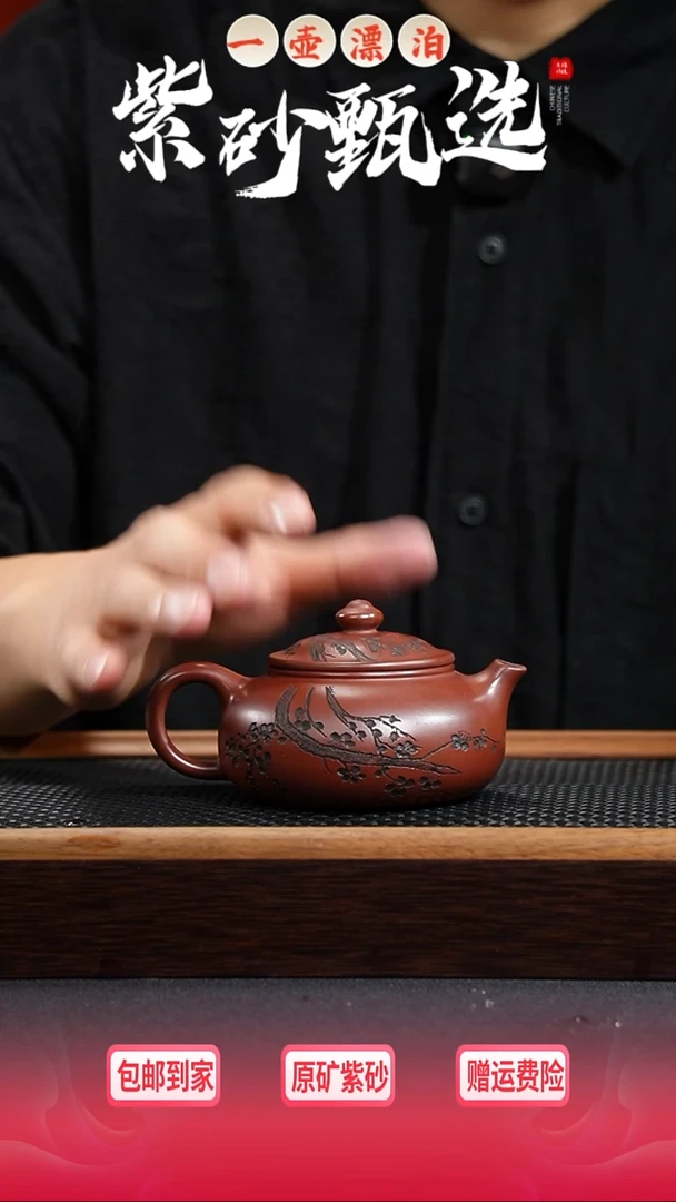 茶壶紫砂 一壶漂泊紫砂茶器
